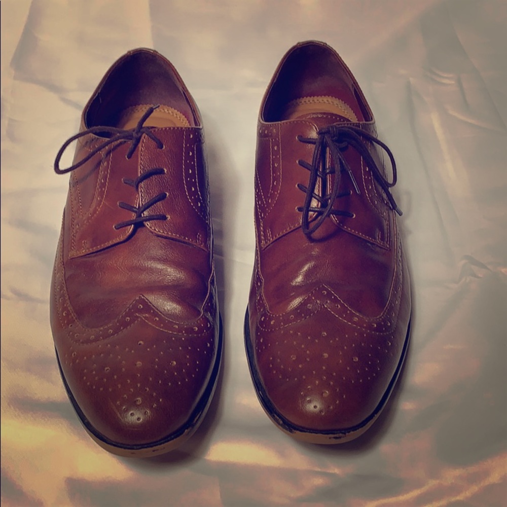 APT. 9 Defined Comfort wingtip dress shoes